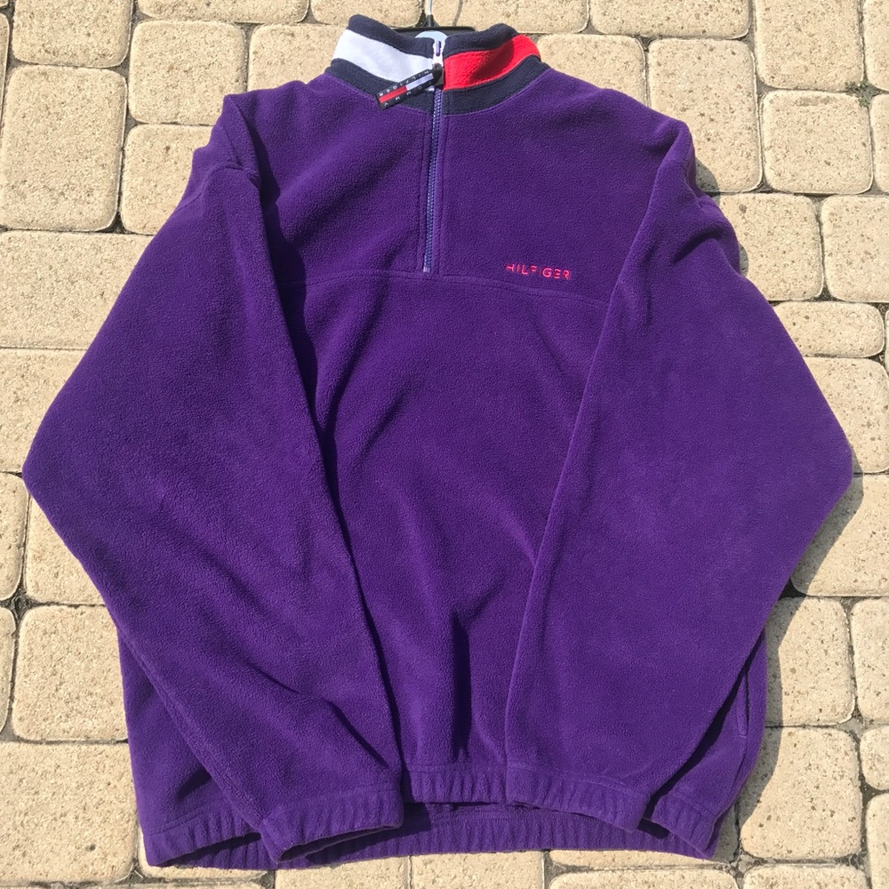 Tommy Hilfiger Fleece Pullover!